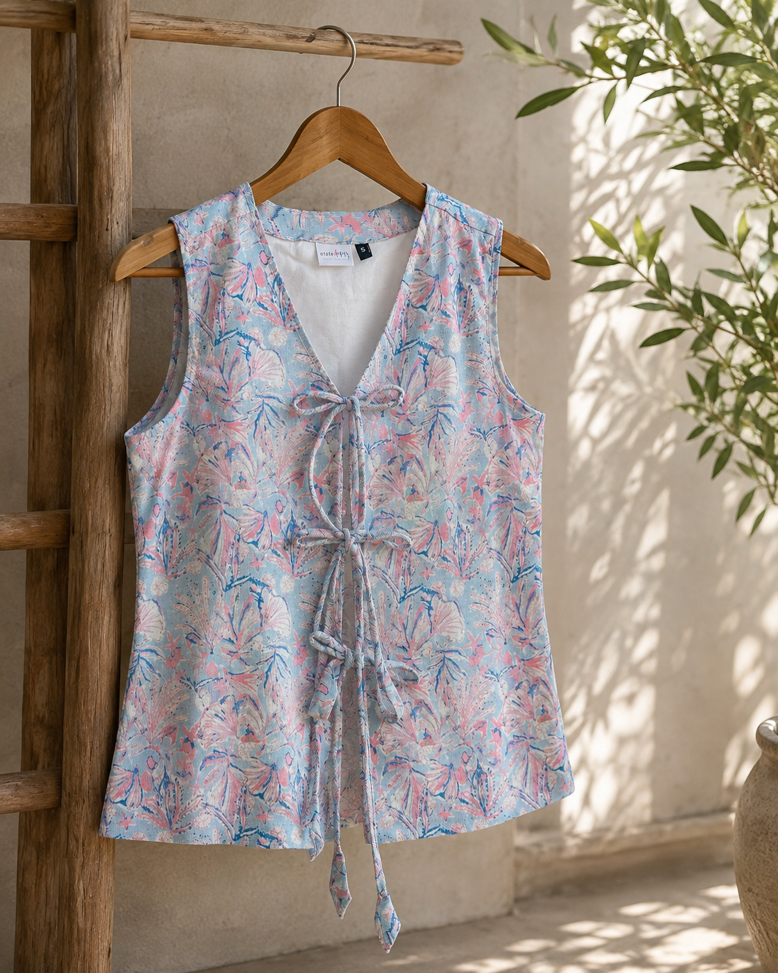 Sea corals Corduroy Waistcoat